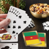 Cartes à jouer avec le drapeau du Cameroun (In Situ)