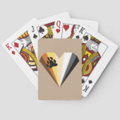 Cartes à jouer Bear Pride Heart (dos)