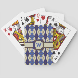 Cartes à jouer Blueberry Scone Argyle Classic