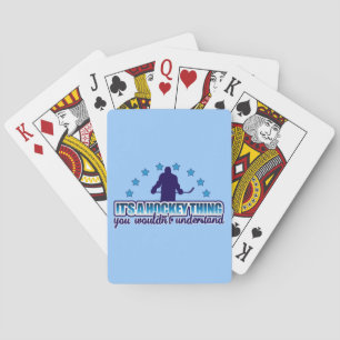 Cartes à jouer C'est un truc de hockey