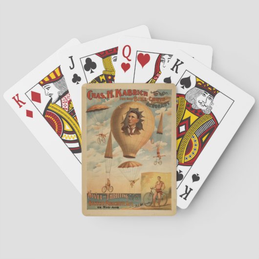 Cartes à jouer Chute (dos)