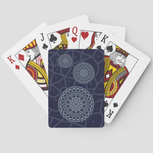 Cartes à jouer Classique Nuit Céleste (dos)