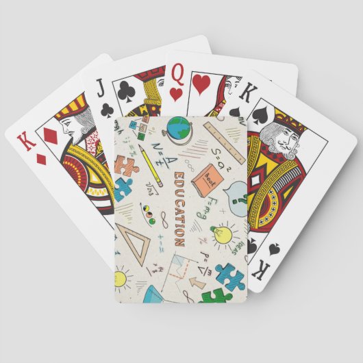 Cartes à jouer classiques — Conception géométrique (dos)