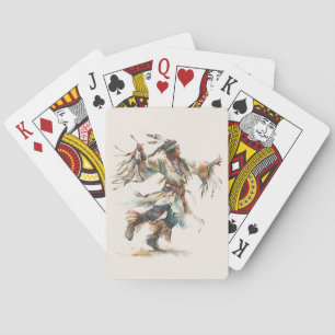 Cartes à jouer Classiques de Danseur Amérindien