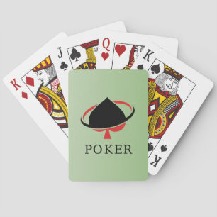 Cartes à jouer classiques de style casino avec sym