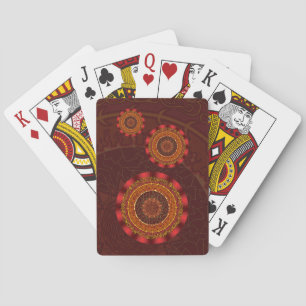 Cartes à jouer classiques Fire Mandala
