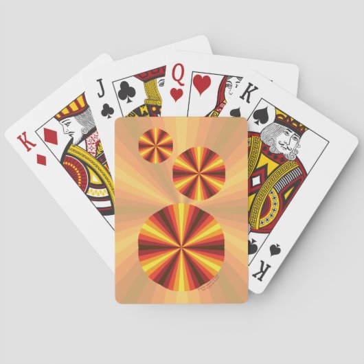 Cartes à jouer Classiques Illusion d'Automne (dos)