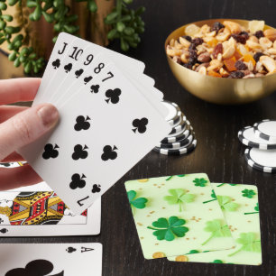 Cartes à jouer classiques Lucky Clover