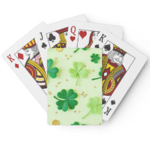 Cartes à jouer classiques Lucky Clover