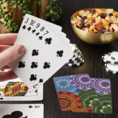 Cartes à jouer classiques mandalas des éléments (In Situ)