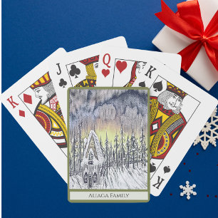 Cartes à jouer classiques personnalisées Magique d