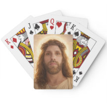 Cartes à jouer classiques personnalisées Portrait 