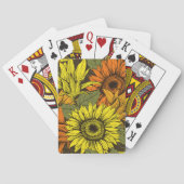 Cartes à jouer Classiques Tournesols (dos)