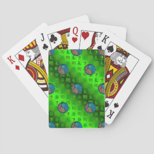 Cartes à jouer Classiques Vierge & Bouc d'Eau