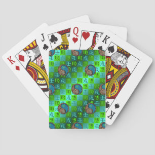 Cartes à jouer Classiques Vierge & Chien d'Eau