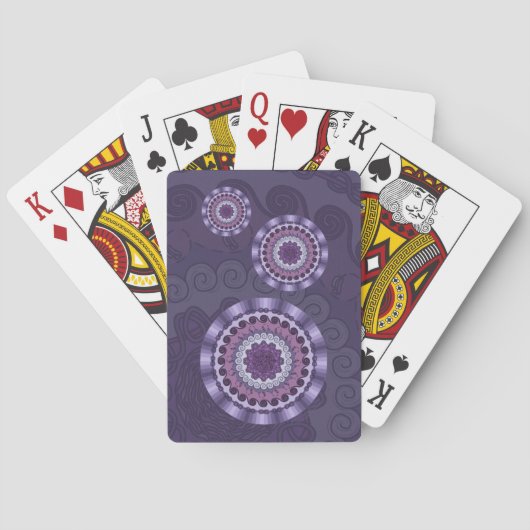 Cartes à jouer Classiques Wind Mandala (dos)