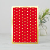 Cartes à jouer coeurs mariage fête or (Debout devant)
