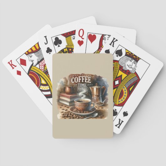 Cartes à jouer Coffee Time (dos)