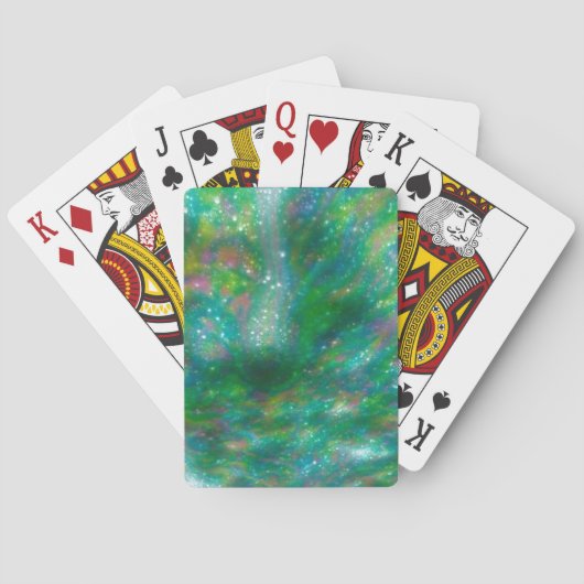 Cartes à jouer colorées (dos)