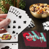 Cartes à jouer Cool avec nom (In Situ)