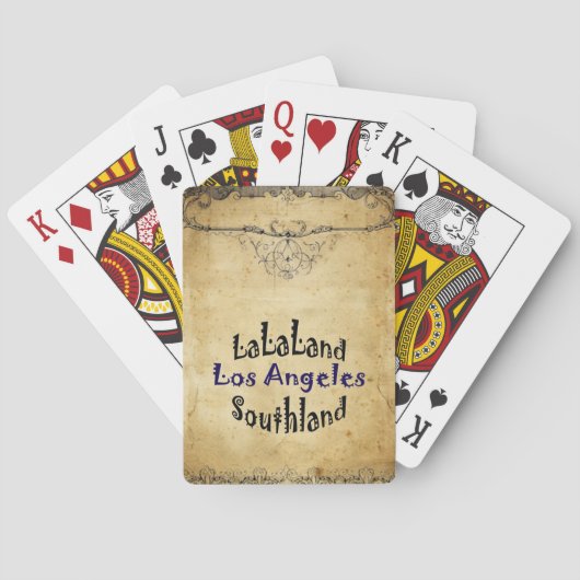 Cartes à jouer Cool Los Angeles ! (dos)