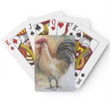 Cartes à jouer Coq Farm Girl Artistry