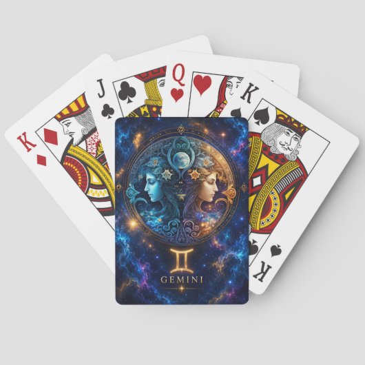 Cartes à jouer Cosmic Gemini (dos)