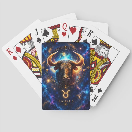 Cartes à jouer Cosmic Taurus (dos)