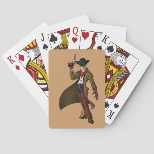 Cartes à jouer Cowboy Shooter (dos)