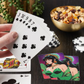 Cartes à jouer d'anime mystique (In Situ)
