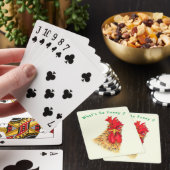 Cartes à jouer de Coq Drôle (In Situ)