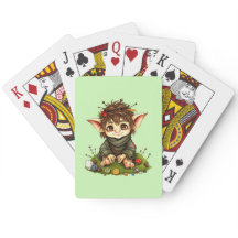 Cartes à jouer de la Fée capricieuse de la forêt