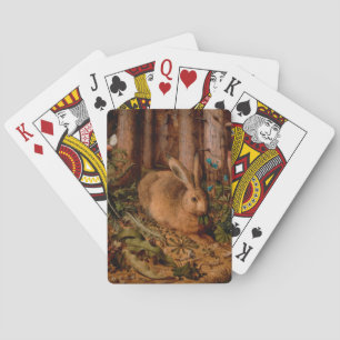 Cartes à jouer de la peinture européenne de l'anné