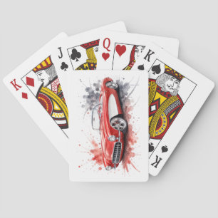 Cartes à jouer de muscle car américaines