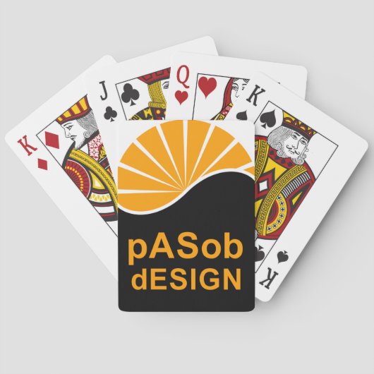 Cartes à jouer de poker (dos)