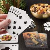 Cartes à jouer de pompier à l'aquarelle (In Situ)