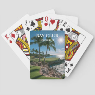 Cartes à jouer de style poker Country Club personn