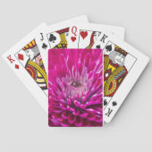 Cartes à jouer Deep Pink Chrysanthème (dos)