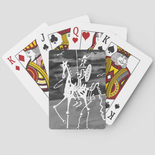 Cartes à jouer Don Quichotte (dos)