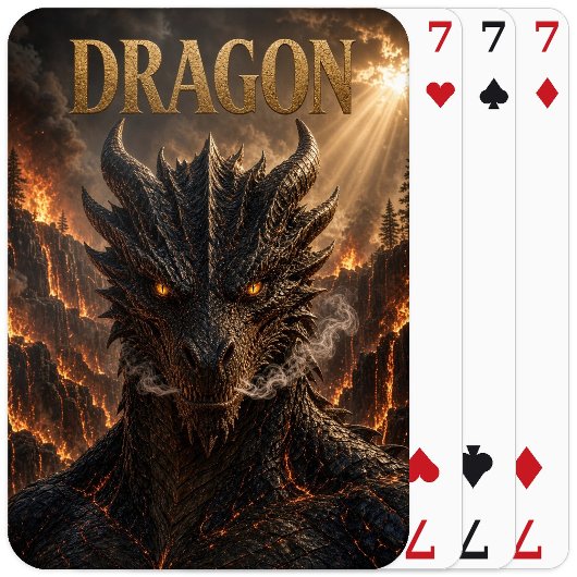 Cartes à jouer Dragon