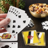 Cartes à jouer Drapeau de Brunei (In Situ)