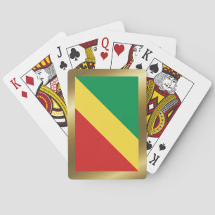 Cartes à jouer Drapeau du Congo-Brazzaville