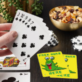 cartes à jouer drôles "CÂLINS GRATUITS..." (In Situ)
