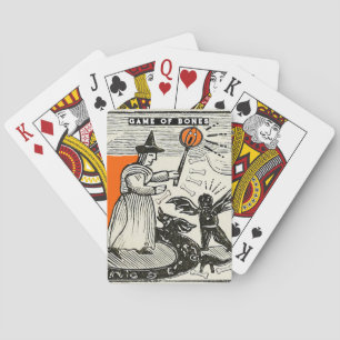 Cartes à jouer drôles d'Halloween