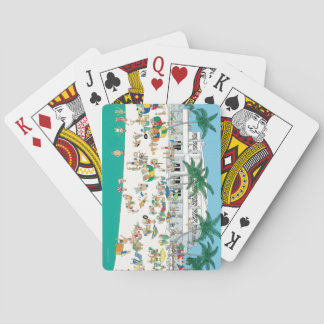 Cartes à jouer du Casino de la plage Lido