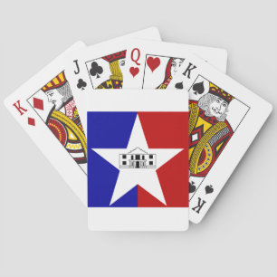 Cartes à jouer du drapeau de San Antonio, Texas