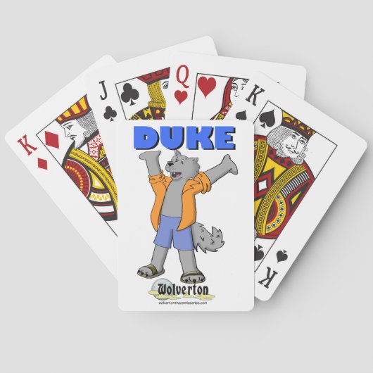 Cartes à jouer Duke (dos)