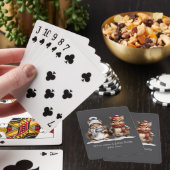 Cartes à jouer écureuil d'hiver (In Situ)