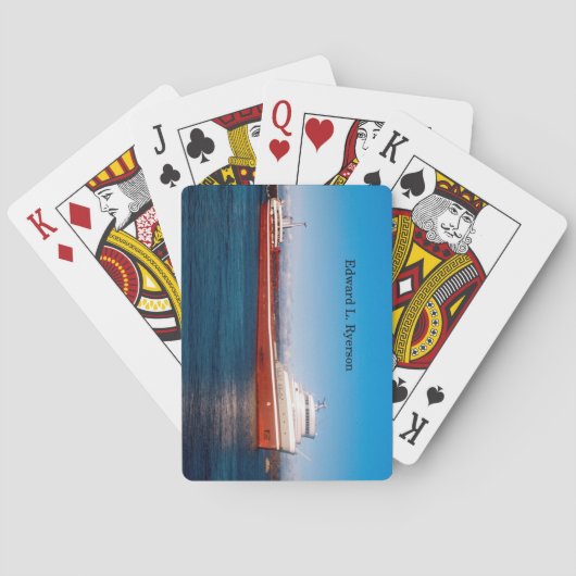 Cartes à jouer Edward L. Ryerson (dos)