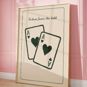 Cartes à jouer en décoration murale Impression v